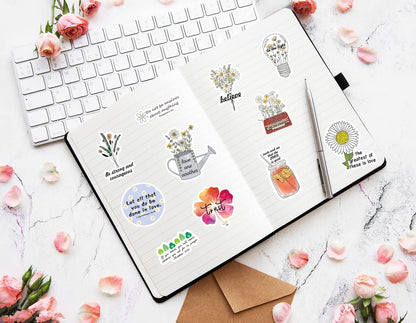 220Pcs Inspirational Christian Stickers, Waterproof Bible Verse Jesus Stickers for Water Bottles Laptop Scrapbook Journaling Planner, Bible Study Vision Board Supplies Christian Easter Gifts for Kids