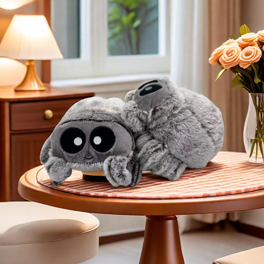 Gleec New Spider Plush Doll - Cute Stuffed Animal Toy for Children, Perfect as a for Halloween and Christmas