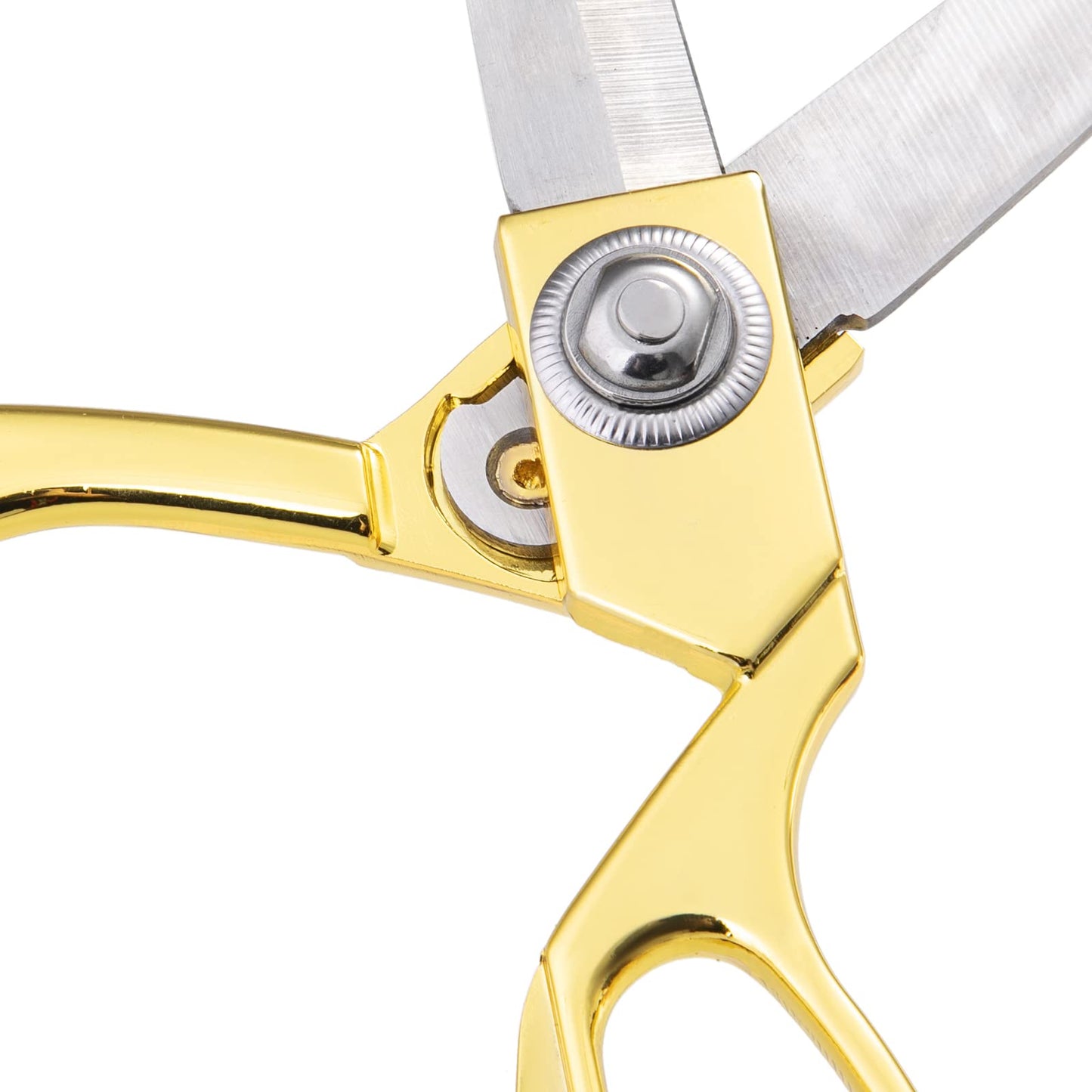 JYTUUL Professional Heavy Duty Tailor Scissors, Sharp Stainless Steel 8" Gold Dressmaker Shears Multipurpose Fabric Scissors Sewing Dressmaking Craft Scissors for Office and Home