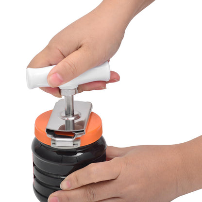 Kichwit Jar Opener for Weak Hands, Jar Bottle Opener for Seniors with Arthritis, Bottle Opener Keychain Included