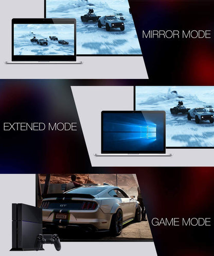 JSAUX 8K HDMI Cable 2.1 2 Pack 6ft, 48Gbps Ultra High Speed HDMI Cable Braided Cord (4K@144Hz, 4K@120Hz, 8K@60Hz) HDCP 2.2&2.3 HDR 10 eARC ARC, Compatible with Switch 2/PS5/Laptop/Monitor/HDTV/-Red