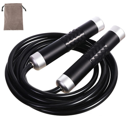 Gaoykai Weighted Jump Rope for Women,Men,Heavy Jump Rope with Adjustable Bold PVC Rope,Ball Bearing Aluminum Handle,Great for Crossfit Training, Boxing, and MMA Workouts