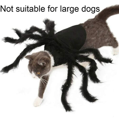 Dog Cat Spider Costume for Halloween Party Decoration, Halloween Cosplay Costumes for Small Dogs and Cat, Puppy Dress Up Accessories