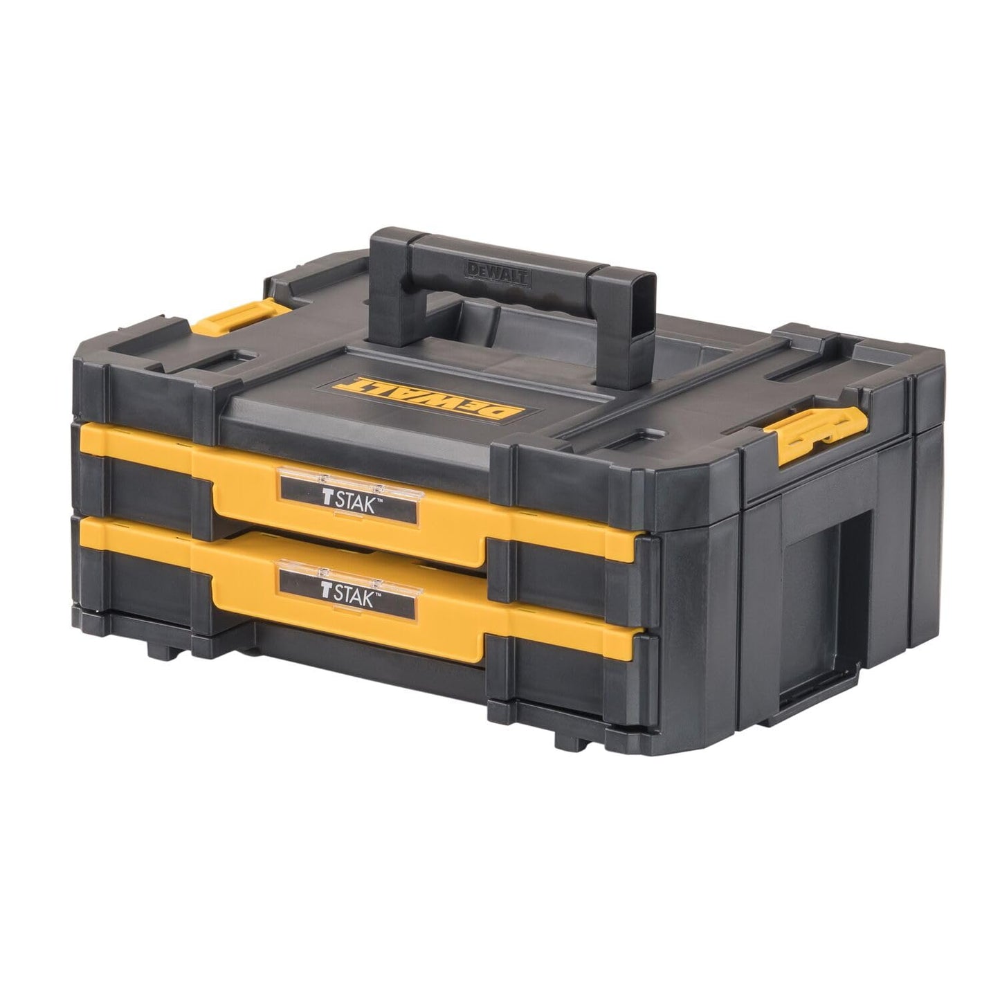 DEWALT TSTAK Tool Storage Organizer with Double Drawers, Holds Up to 16.5 lbs. (DWST17804)