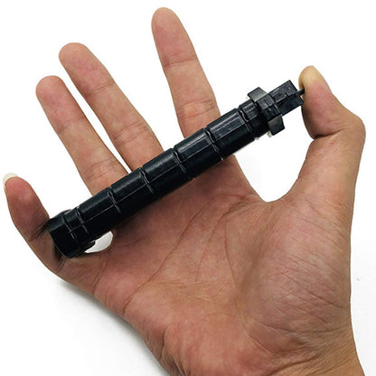 Cooplay 4PCS Retractable Fake Knife Toy Extension Hardcover Dagger Plastic Funny Trick Gadget Props Classic Gag Fun Prank Friend for Halloween Fools Day Party