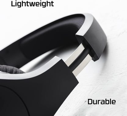 HyperX Cloud Stinger Core – Wireless Lightweight Gaming Headset, DTS Headphone:X spatial audio, Noise Cancelling Microphone, Over Ear Headset For PC, Black (Renewed)