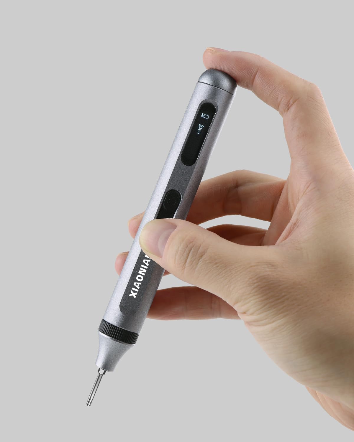 52 in 1 Electric Screwdriver Set,XIAONIAN 3.7V Mini Precision Screwdriver Set with 48 S2 Magnetic Bits,USB-C Charging Cable,LED Light,Small Repair Tool Kit for Phone,Watch,Eyeglasses,PC,Camera,Laptop