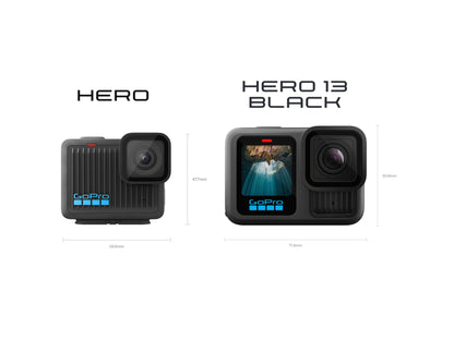 GoPro Hero - Compact Waterproof Action Camera with 4K Ultra HD Video, 12MP Photo, Touch Screen