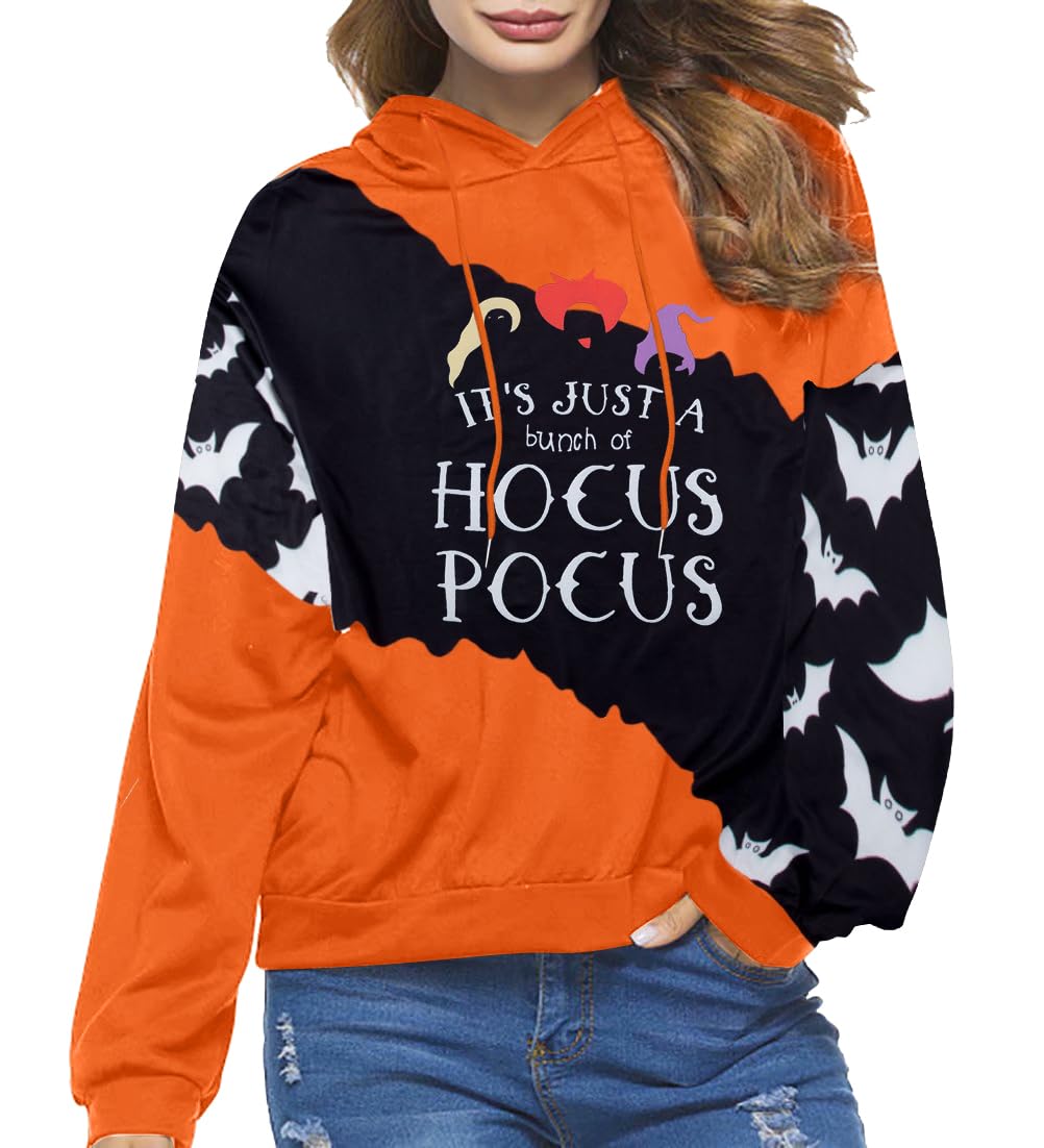 Halloween Sweatshirts for Women Halloween Graphic Long Sleeve Shirt Half Zipper Lapel Casual Pullover Top