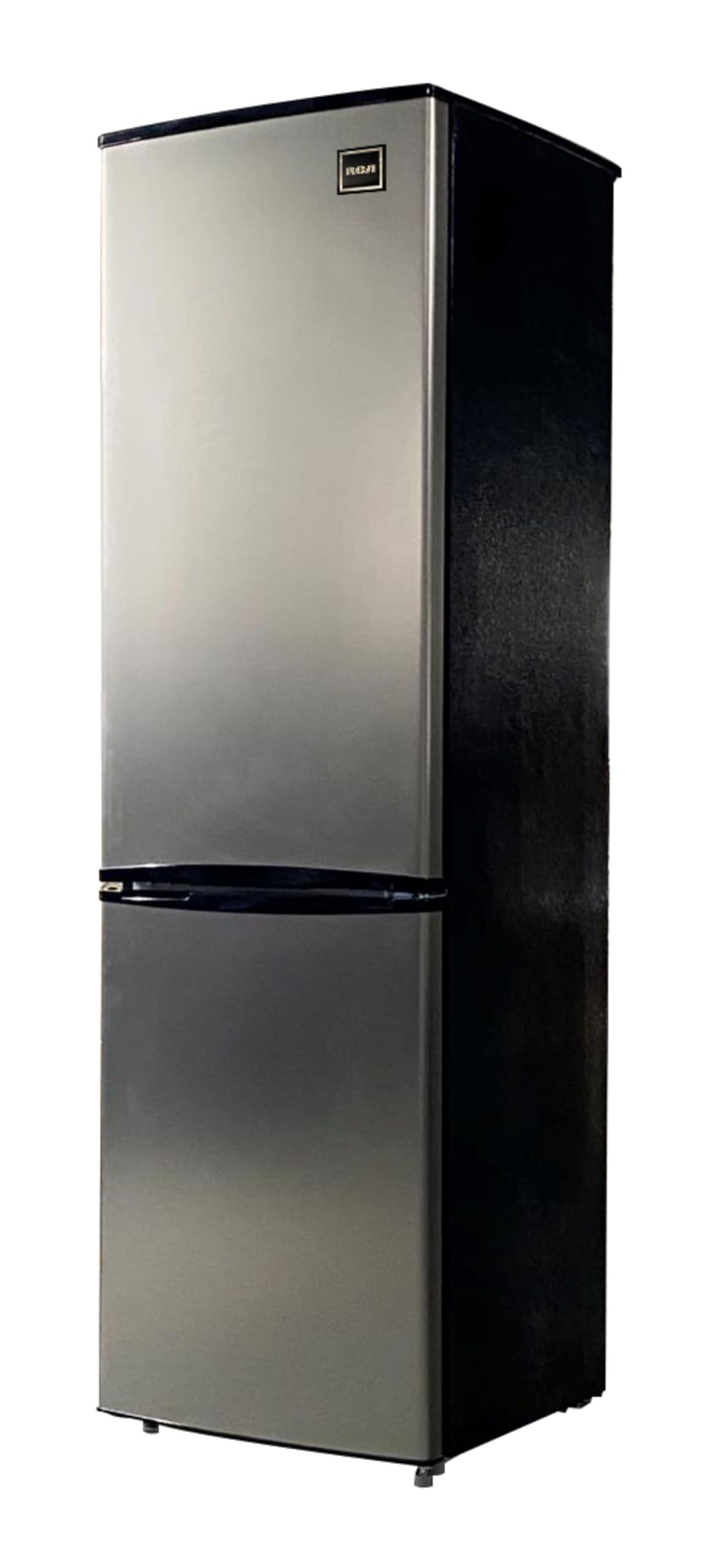 HAMILTON BEACH HBFR9004 RCA RFR9004 Cubic Foot Fridge with Bottom Mount Freezer, 9.2 cu. ft, Stainless