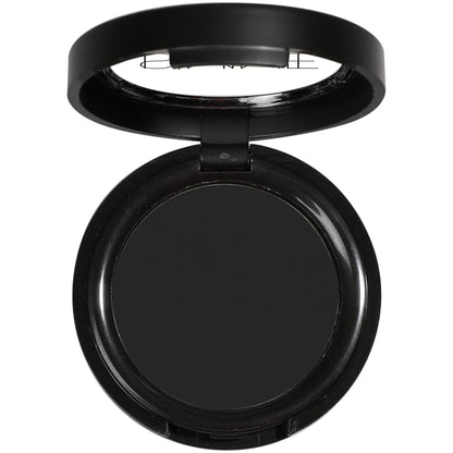 ISMINE Single Black Matte Eyeshadow Powder Palette High Pigment, Longwear, Intense Color Best Black Eyeshadow