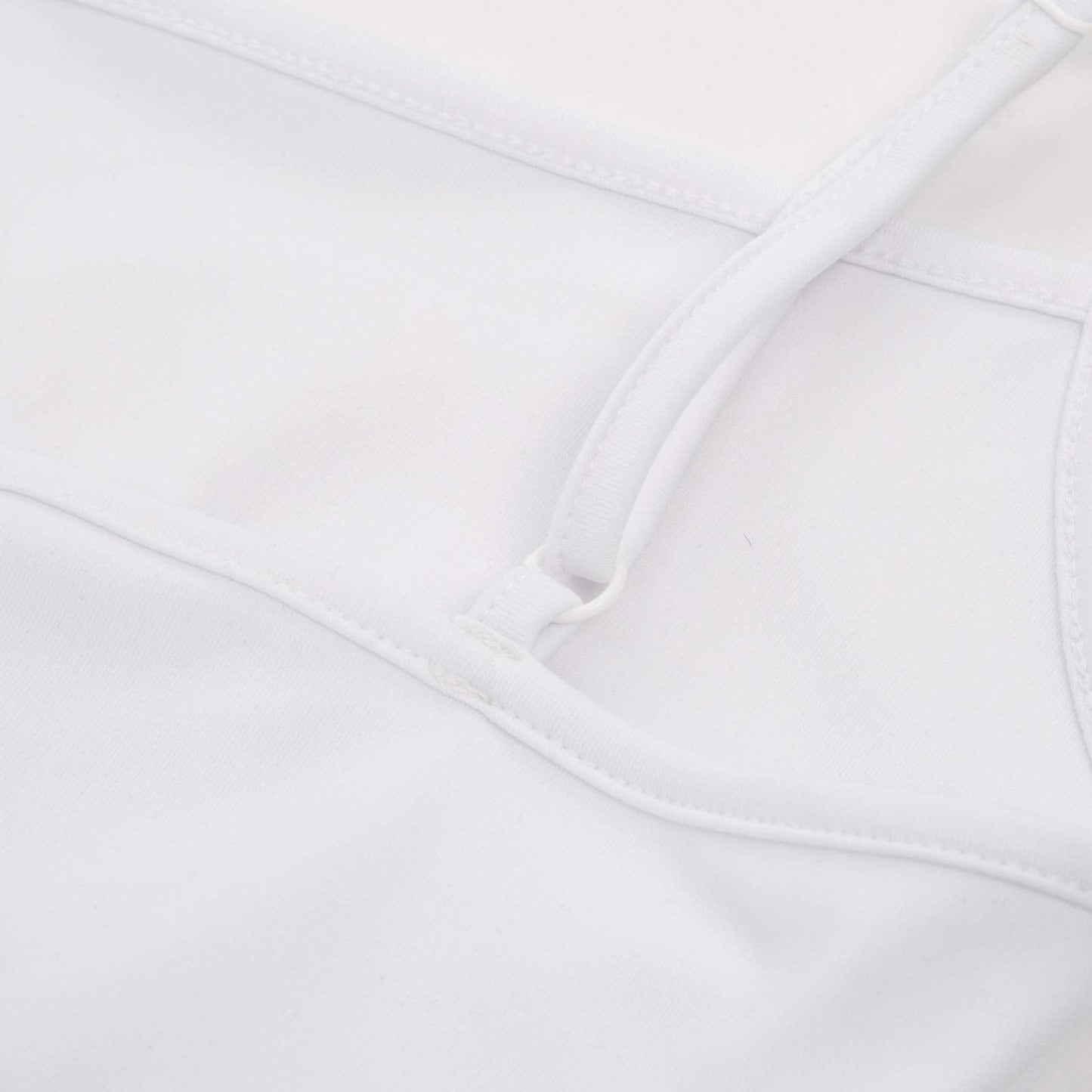 GRACE KARIN Women’s Spaghetti Strap Petticoat A-Line Midi Tutu Tulle Prom Dresses for Party (White,XL)