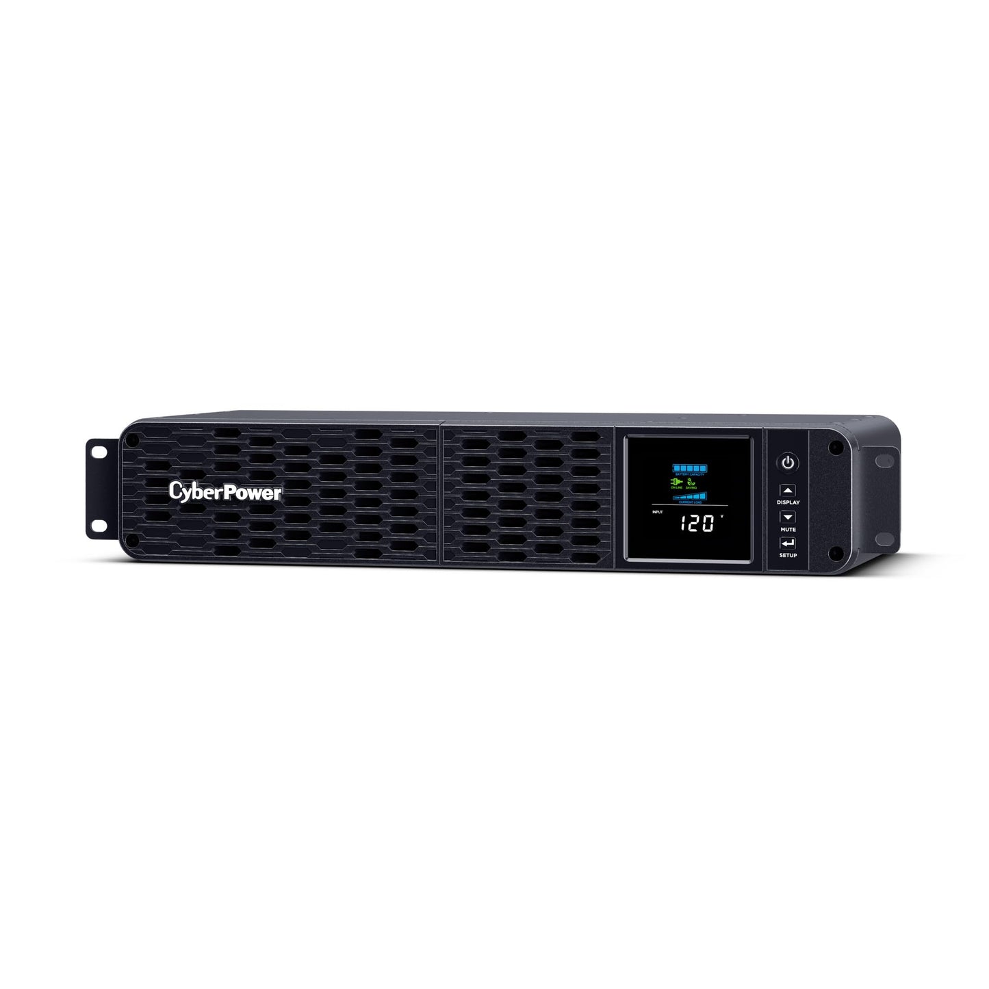 CyberPower CP2000PFCRM2U PFC Sinewave UPS Battery Backup and Surge Protector, 2000VA/1200W, 8 Outlets, AVR, Short Depth 2U Rackmount; UL Certified