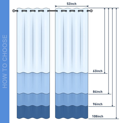 Jekeno Halloween Blackout Curtains Horror Spooky Drapes Haunted House Mansion Decor Home Bedroom Living Room Darkening Purple Grommet Window Drapes 2 Panel Set, 52"x84"