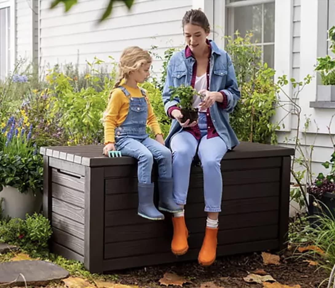 Keter 165-Gallon Resin Outdoor Deck Box