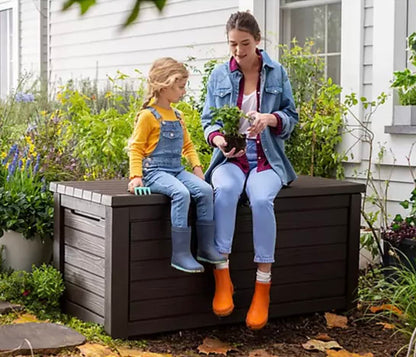 Keter 165-Gallon Resin Outdoor Deck Box