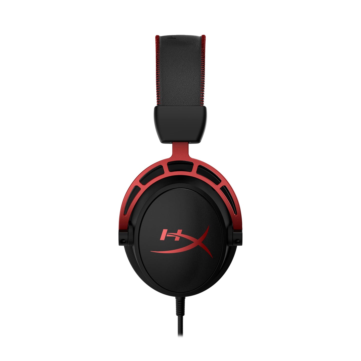 HyperX Cloud Alpha - Gaming Headset, Dual Chamber Drivers, Legendary Comfort, Aluminum Frame, Detachable Microphone, Works on PC, PS4, PS5, Xbox One/ Series X|S, Nintendo Switch and Mobile – Red