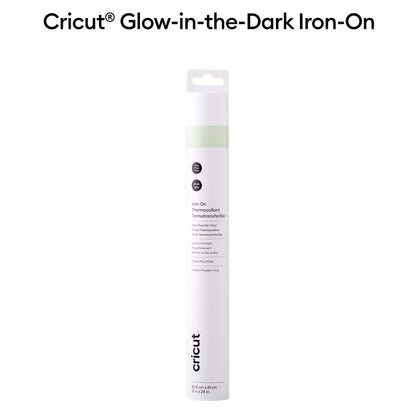 Cricut Everyday Iron On - Glow in The Dark, 2ft Roll (12'x24') - HTV Heat Transfer Vinyl for Shirts, Apparel, Hats & More - Compatible with Maker & Explore Machines