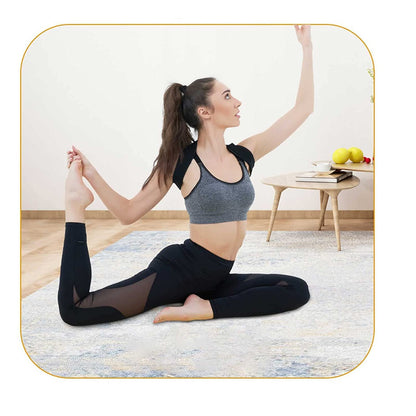 HLOES Posture Corrector for Women and Men,Adjustable Upper Back Brace, Breathable Back Support straightener, Providing Pain Relief from Lumbar, Neck, Shoulder, and Clavicle, Back.