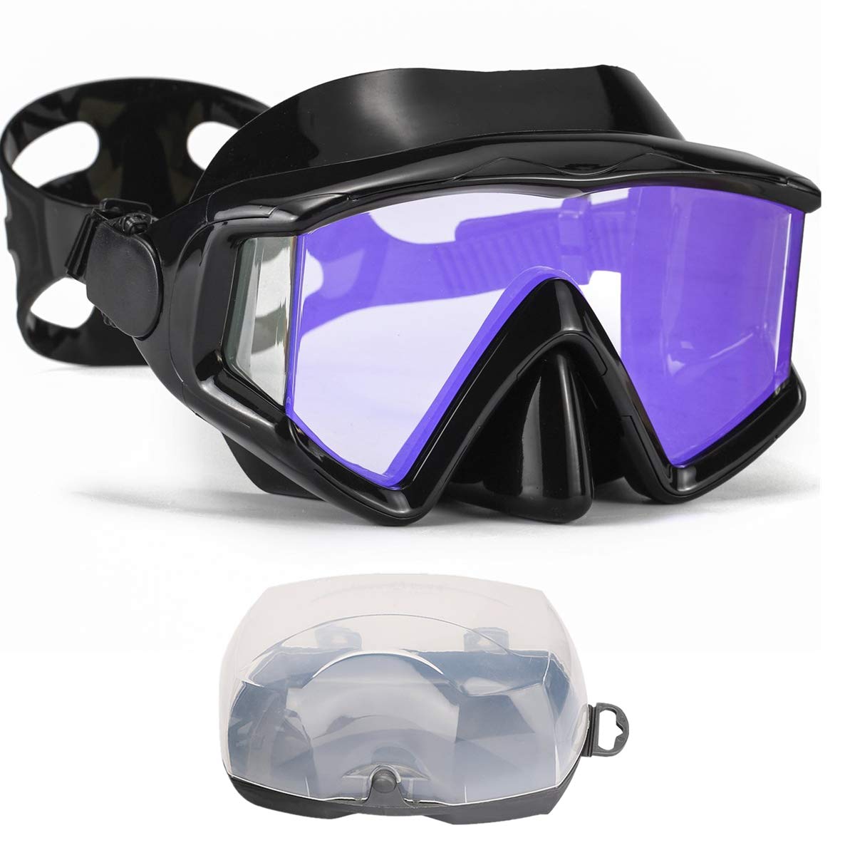 Diving mask Anti-Fog Swimming Snorkel mask Suitable for Adults Scuba Dive Swim Snorkeling Goggles Masks