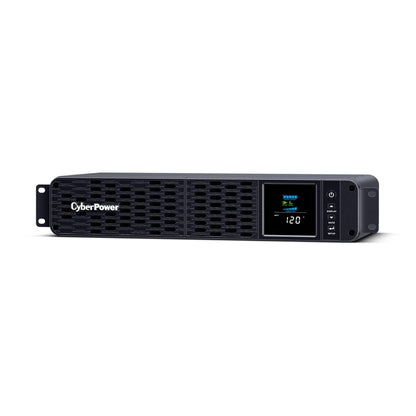CyberPower CP1500PFCRM2U PFC Sinewave UPS Battery Backup and Surge Protector, 1500VA/1000W, 8 Outlets, AVR, Short Depth 2U Rackmount; UL Certified