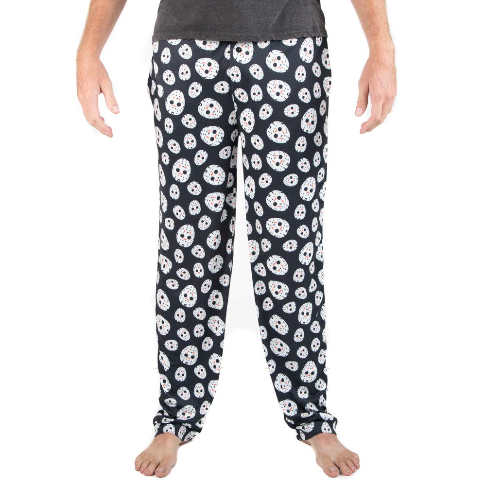 FRIDAY THE 13TH Jason Mask AOP Sleep Pajama Pants-M