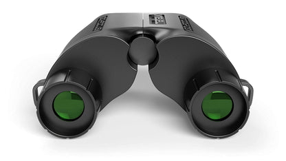 Go-Focus Compact Binoculars for Adults & Kids | Small Travel Binoculars For Bird Watching & Hunting | 10x25 BAK4 Prism | Lightweight & Waterproof | Carry Case & Neck Strap | Range 20m - 1000m | Mahauk