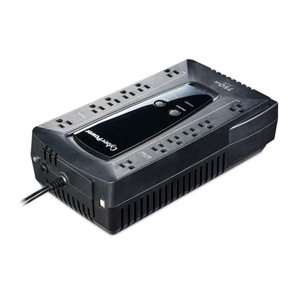 CyberPower AVRG900LCD Intelligent LCD UPS System, 900VA/480W, 12 Outlets, AVR, Compact