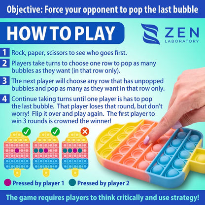 50 Pcs Fidget Toys Pack - Stocking Stuffers for Kids, Gifts for Kids, Party Favors - Adults Stress Relief Sensory Toy - ADHD Toys Bulk for Classroom Treasure Box Prizes - Pop Its