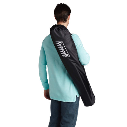 Coleman Portable Camping Chair with 4-Can Cooler, Cushioned Seat & Back with Side Pockets & Cup Holder, Carry Bag Included, Great for Camping, Tailgating, Firepits, Patio, & More