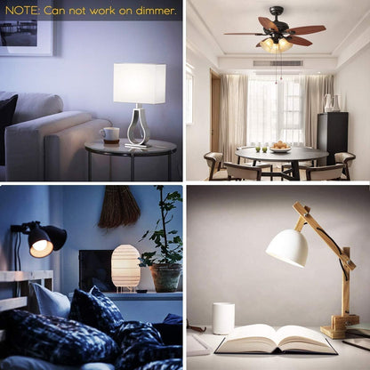 ILC RGB LED Light Bulb, Color Changing 40W Equivalent, Daylight White, 450LM Dimmable 5W E26 Screw Base RGBW, Mood Light Bulb - 12 Color Choices - Timing Infrared Remote Control Included (4 Pack)