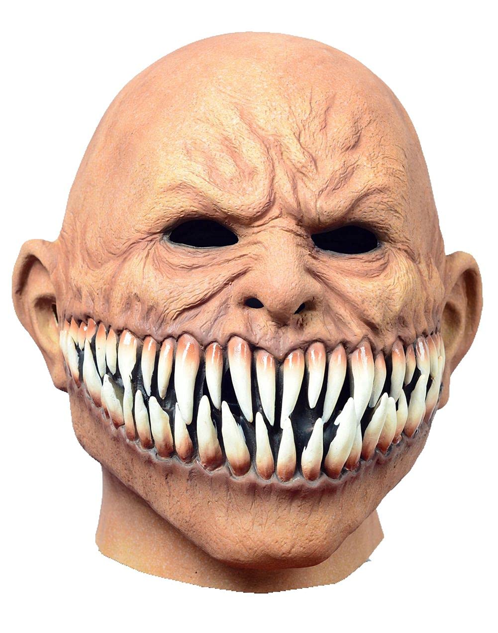 LEKA NEIL Halloween sharp tooth devil mask zombie mask Monster Devil Mask Creepy Costume Corpse Party Latex Full Head Mask