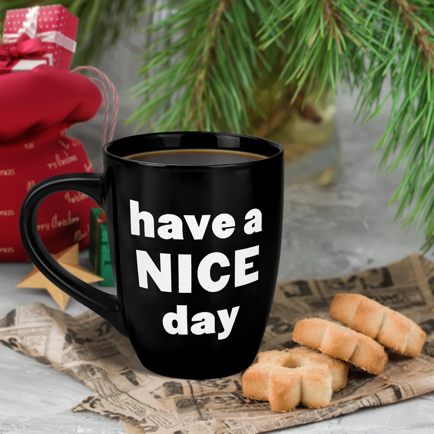 Likeny White Elephant Gifts for Adults, 13 OZ Coffee Mug Funny Presents for Women Men Wife Mom Dad Friend, Gag Gifts for Him Husband for Christmas Stocking Stuffers Valentines Anniversary Birthday