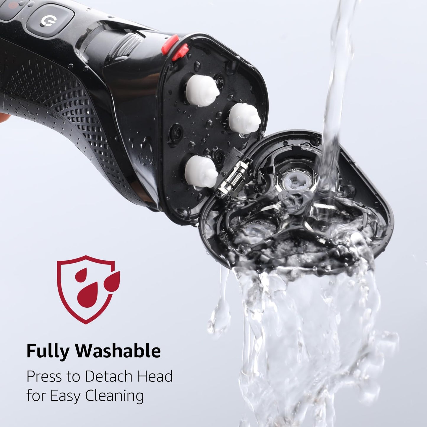 rategist Electric Razor for Men Cordless: 3-in-1 Electric Shaver for Face/Beard/Nose/Sideburns - IPX7 Waterproof Travel Kit - Precision Blades & Turbo Speed