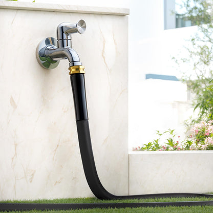 Haeteir 2025 Upgraded 50FT Non-Expanding Garden Hose, Lightweight, Flexible Ultra-Light Water Hose, Burst-Resistant, Lead-Free, Anti-Kink, High-Pressure