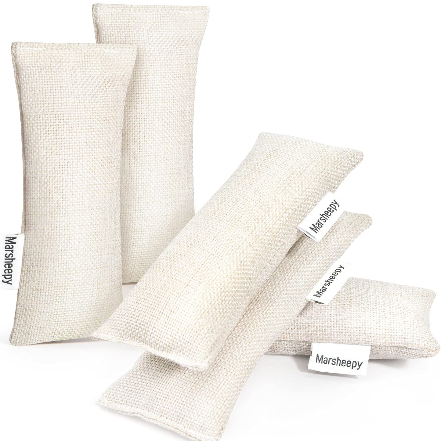 12 Pack Bamboo Charcoal Shoe Deodorizer Bags，Shoe Odor Eliminator,Charcoal Air Purifying Bags, Activated Charcoal Odor Absorber for Gym Bag, Car, Pet, Closet