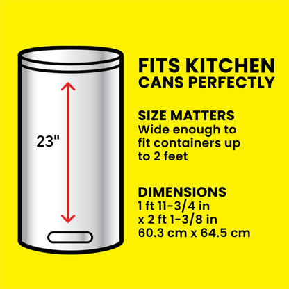 Glad ForceFlex MaxStrength Kitchen Trash Bags, 13 Gal, Bahama Bliss Febreze, 90 Ct (Pack May Vary)