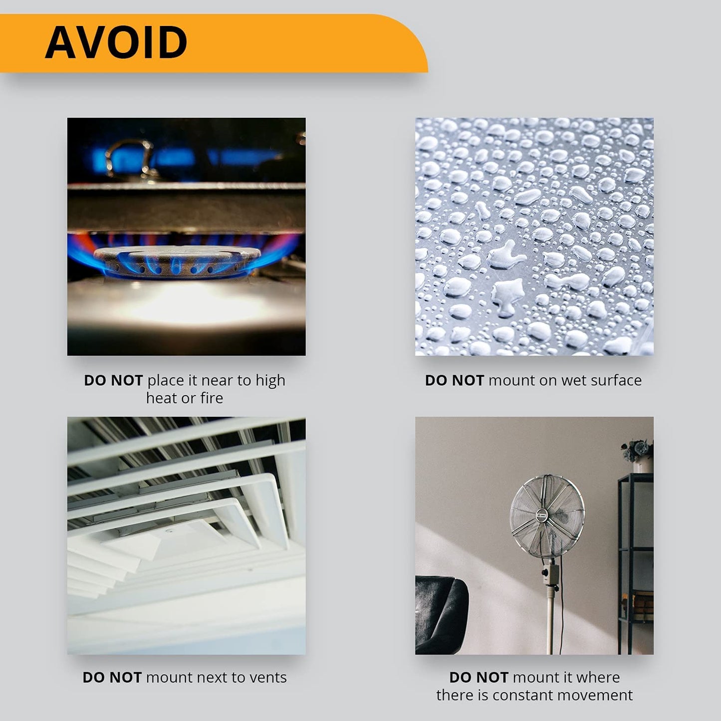 LED Motion Sensor Light 10 LED Battery Operated Lights - LED Under Cabinet Lighting - Stick On Lights Magnetic Wireless Motion Sensor Night Light for Closet Counter Stairway [3 Pack] by PeakPlus