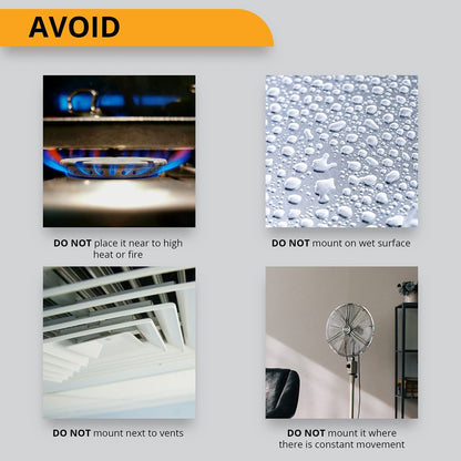 LED Motion Sensor Light 10 LED Battery Operated Lights - LED Under Cabinet Lighting - Stick On Lights Magnetic Wireless Motion Sensor Night Light for Closet Counter Stairway [3 Pack] by PeakPlus