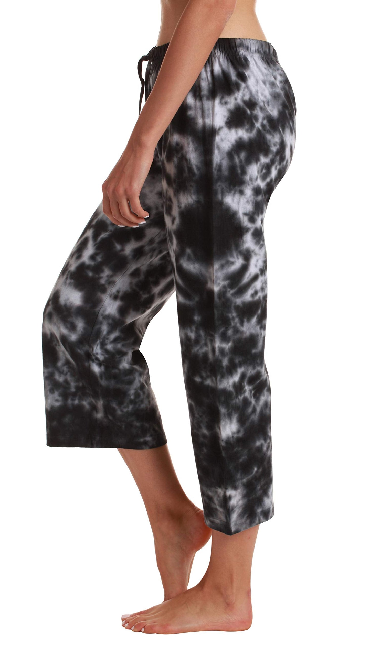 Just Love Women Tie Dye Pajama Capri Pants 6894-10484-XL