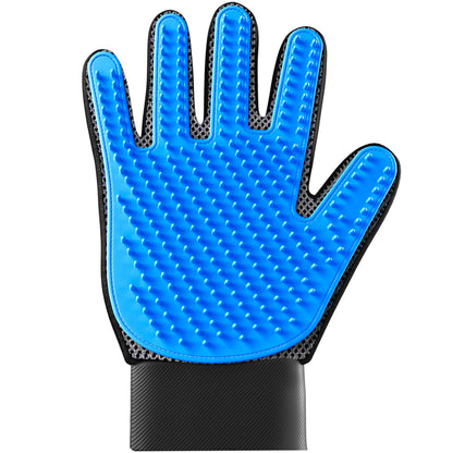 KENNELS & KATS Pet Grooming Gloves | Deshedding Glove for Easy, Mess-Free Grooming | Grooming Mitt for Dogs, Cats, Rabbits & Horses with Long/Short/Curly Hair | Pet Hair Gloves for Pet Hair Removal