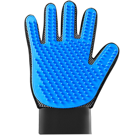 KENNELS & KATS Pet Grooming Gloves | Deshedding Glove for Easy, Mess-Free Grooming | Grooming Mitt for Dogs, Cats, Rabbits & Horses with Long/Short/Curly Hair | Pet Hair Gloves for Pet Hair Removal