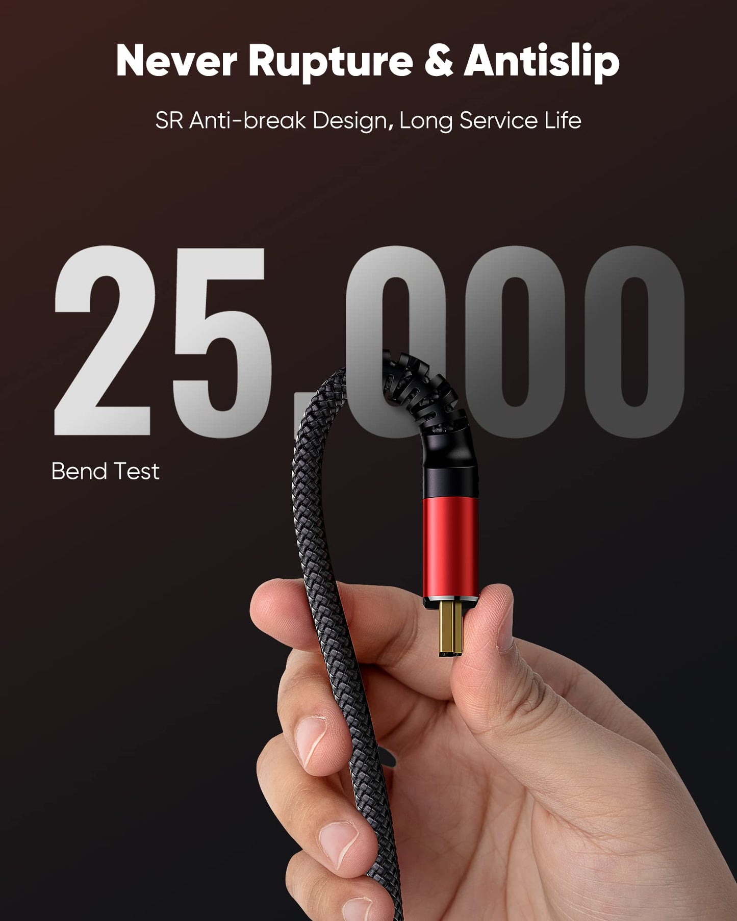 Highwings 8K 10K HDMI 2.1 Cable 6.6FT/2M 2-Pack, Certified Ultra High Speed HDMI Cable Braided Cord-4K@120Hz 8K@60Hz, DTS:X, HDCP 2.2 & 2.3, HDR 10 Compatible with Roku TV/HDTV/Blu-ray