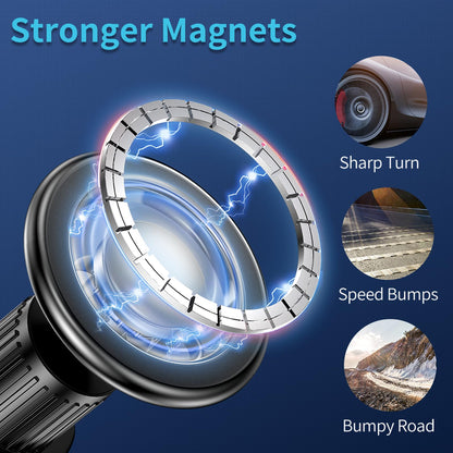 Generic Car Mount Strong Magnets Magnetic Phone Holder for Car 360 Rotation Phone Holder Mount Truck Dash Cell Phone Holders