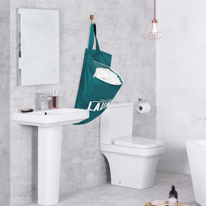 2 Pcs Large Travel Laundry Bag Washable Waterproof Wet Bag Dirty Clothes Bag Swimsuit Workout Bag for Gym Clothes Laundry Wet Clothes Swimming Pool Yoga College Dorm (Blue+Grey)