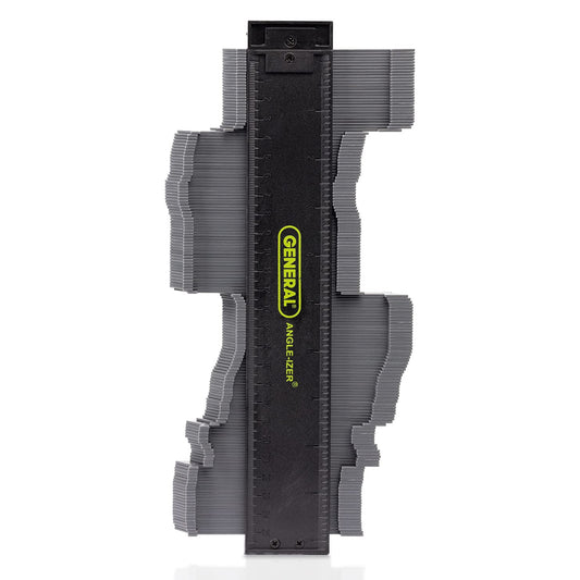 General Tools Contour Gauge 833 - 10" Angle Finder Tool for Home Improvement - Gadgets for Men