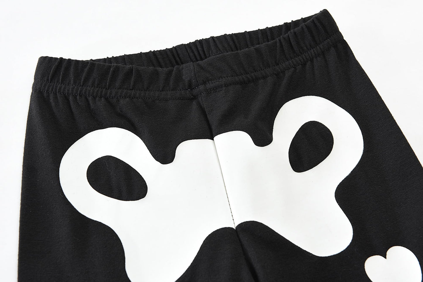 Kids Pajamas for Boys Skeleton Glow-in-The-Dark Cotton Sleepwear Toddler Pumpkin Clothes Halloween Outfit Size 10