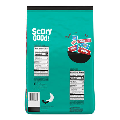 JOLLY RANCHER and TWIZZLERS Assorted Fruit Flavored, Halloween Candy Bulk Bag, 100.46 oz (365 Pieces)