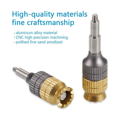 Hanatora Extension Joystick Stick for DJI FPV Remote Controller 3 2,Neo,Avata 2,RC Pro, Metal Control Extender Joysticks,Long Thumb Sticks Replacement Accessories