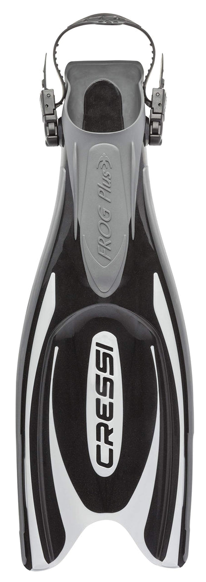 Cressi Frog Plus Fins, Black, Large/X-Large